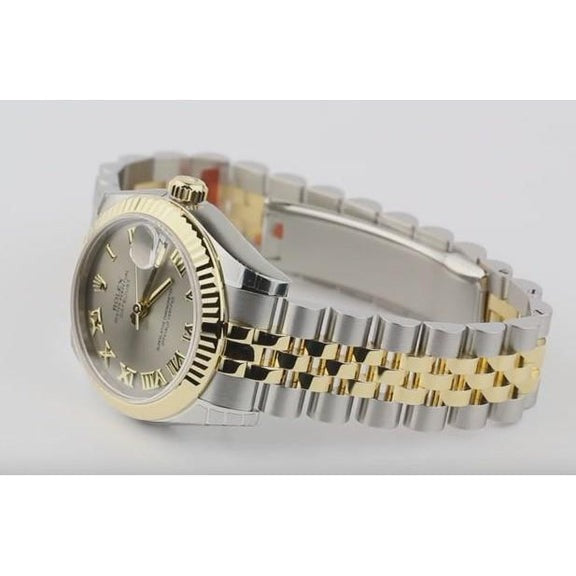 Rolex Datejust Montre De Taille Moyenne acier inoxydable & Or