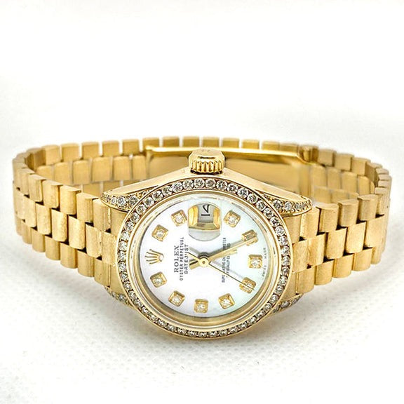 Rolex Dame Datejust Président still