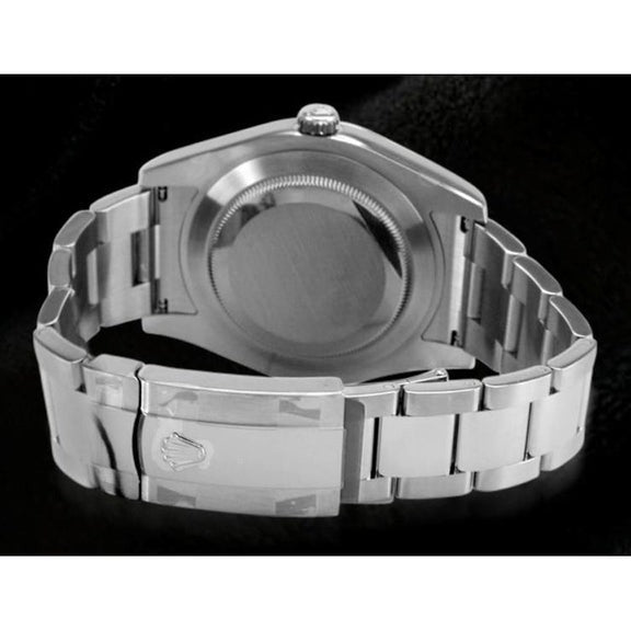 Rolex Datejust 2 41 Mm Montre Homme Cadran Diamant Bracelet huître acier inoxydable3
