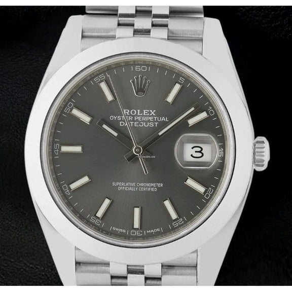 Rolex Datejust Ii Cadran Rhodium Montre