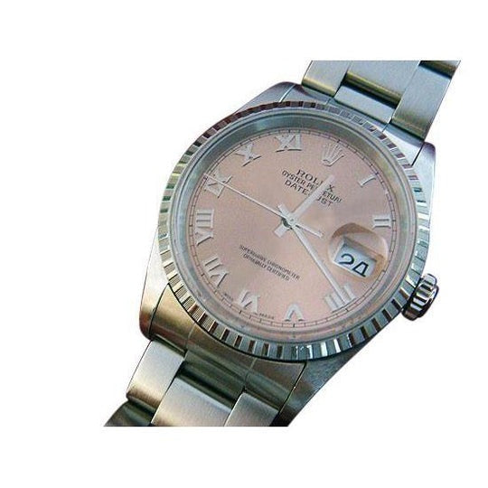 Rolex Datejust Montre Homme Cadran Rose