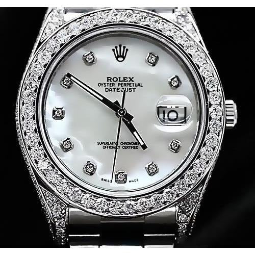 Rolex Datejust Montre Homme Cadran serpillière Acier Inoxydable Datejust Ii