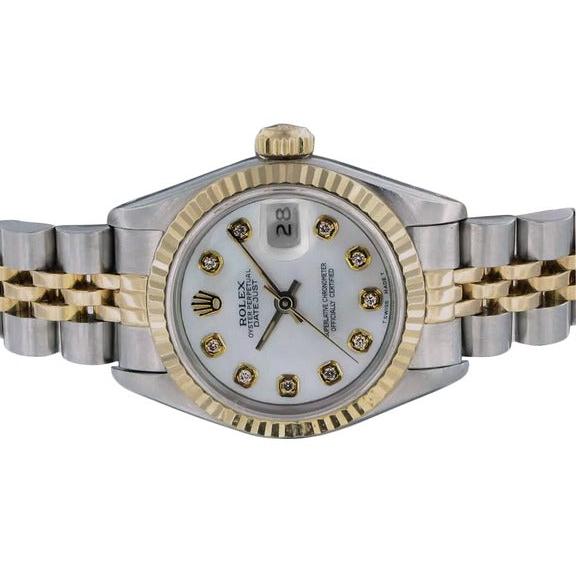 Rolex Datejust bracelet jubilé en or