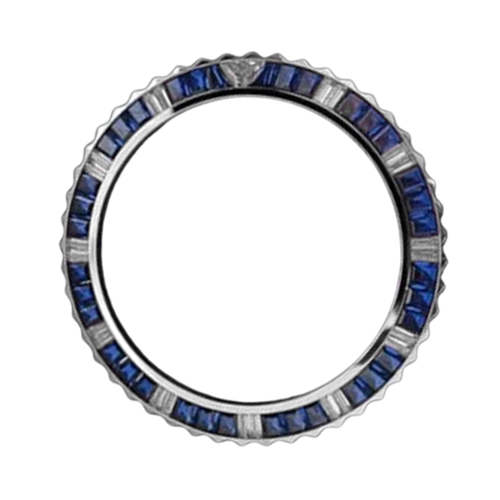 Montre Stainless Steel avec Saphir Bleu Royal – vue principale