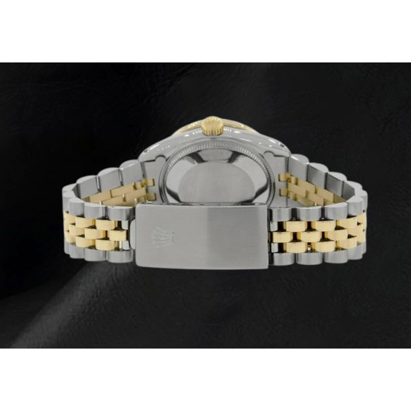 Rolex bâton Cadran Datejust Regarder Homme acier inoxydable & Bracelet Jubilé Or ensemble rapide