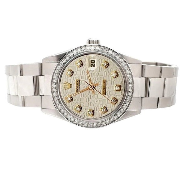 Rolex huître acier inoxydable Datejust