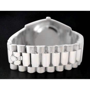 Rolex jour Date Ii 41 mm cadran diamant montre homme platine président2