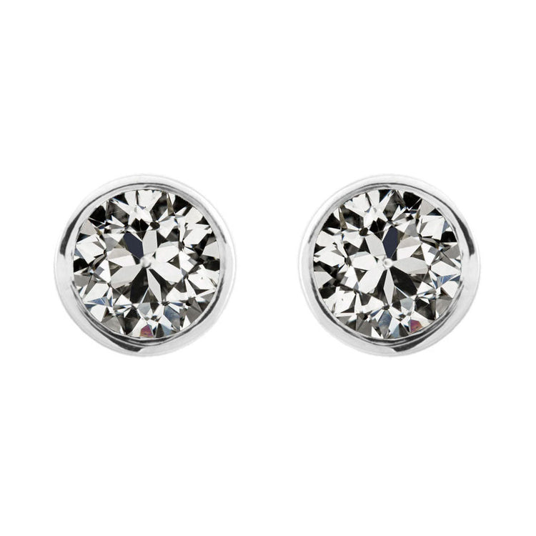 Luxueux Puces d'Oreilles 2 carats – vue principale