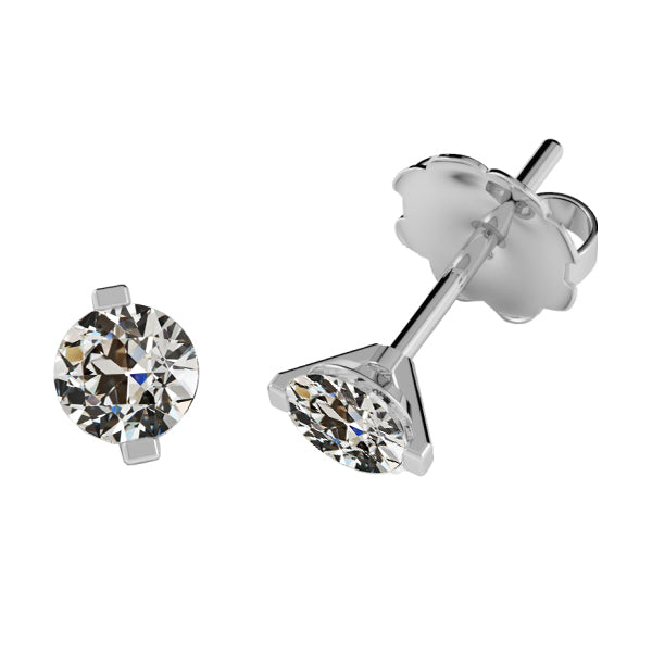 Exquis Diamant Fin Boucles d'Oreilles 3 carats – vue principale