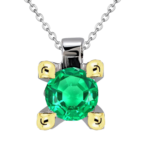 Raffiné Pendentif Gemme 3 carats – vue principale