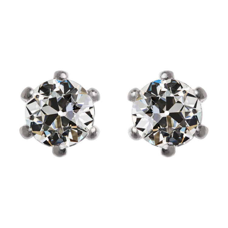 Sophistiqué Pendants d'Oreilles 2 carats – vue principale