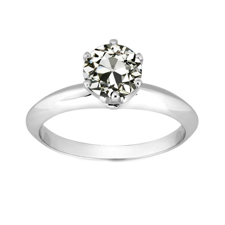 Raffiné Solitaire de Fiançailles 2 carats – vue principale