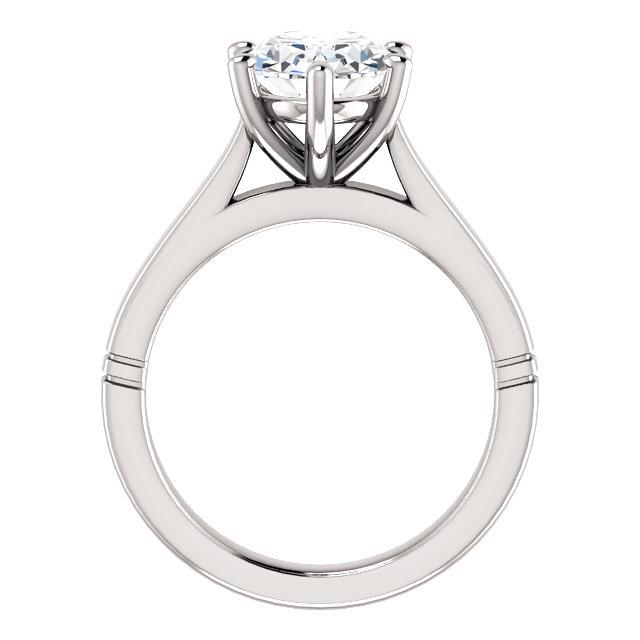 Véritable Bague Solitaire Diamant 3.50 Carats Bijoux Neuf