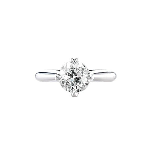 Véritable diamant Bague de Fiançailles Solitaire 1 Carat