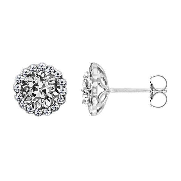De luxe Pendants d'Oreilles 1 carats – vue principale