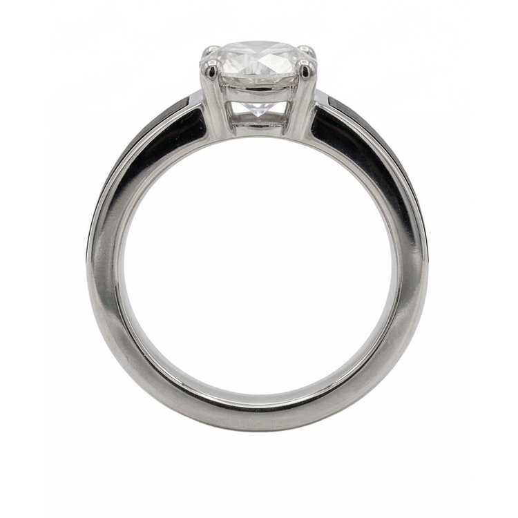 Exquis Diamant Bague pour Homme 1,50 carats – vue de profil