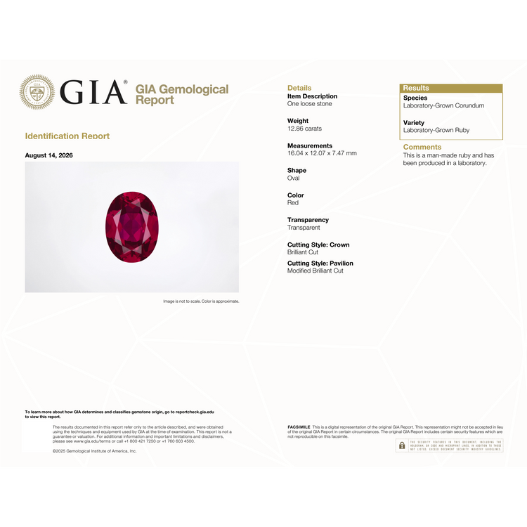 GIA Certificate