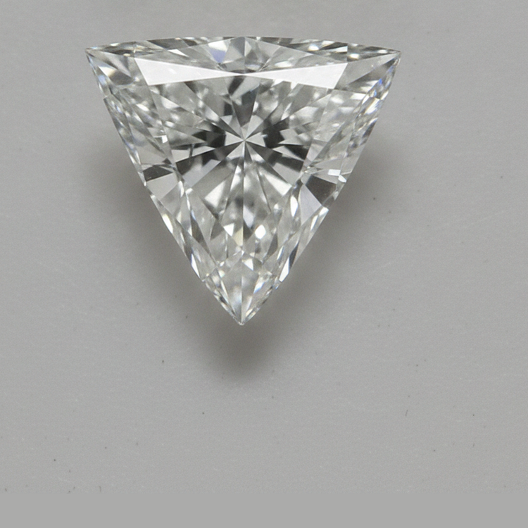 Diamant naturel non monté, taille trillion, 10 carats, extrait de la terre, couleur F, pureté VS1