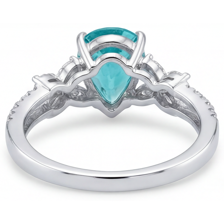 Élégant Bague Pierre Précieuse 2 carats – vue alternative