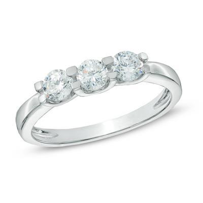 Fait à la main Diamant Trilogie 1,50 carats – vue principale