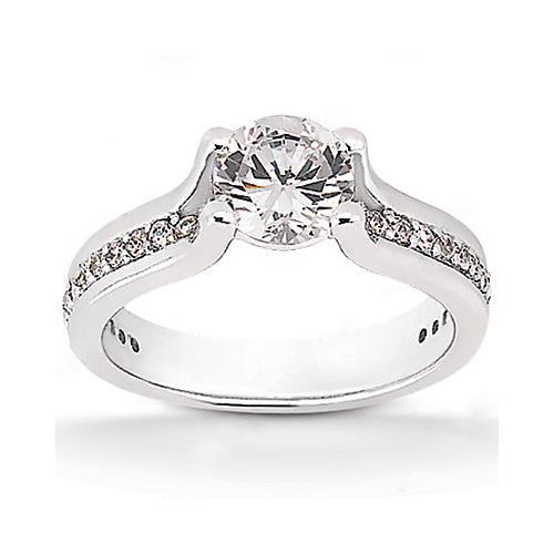 1.32 ct. Alliance Diamant Or Blanc 14K - HarryChadEnt.FR