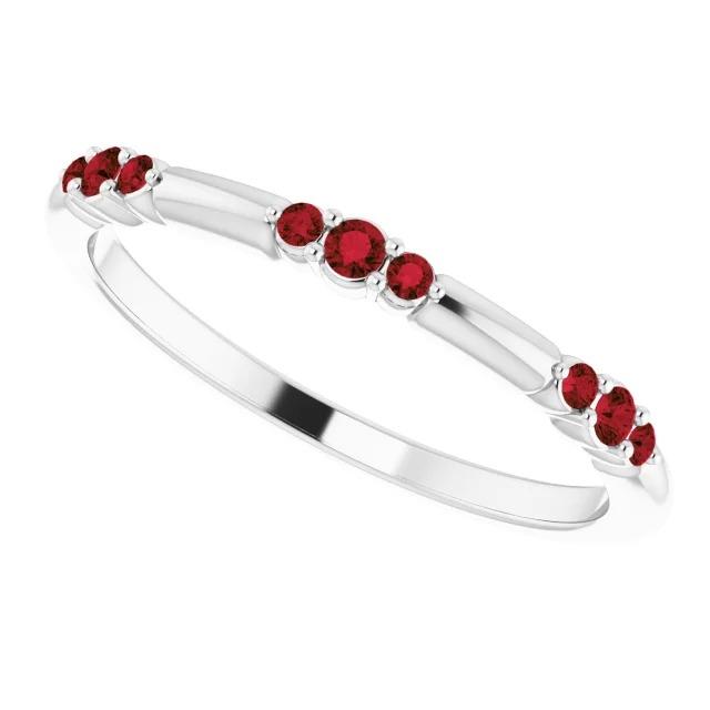 Alliance 0.60 Carats Rubis Femme Bijoux - HarryChadEnt.FR