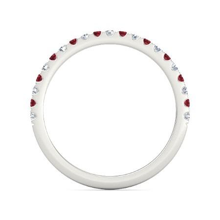 Bague Anniversaire Diamant 0.60 Carats F Vs1 AAA Bijoux - HarryChadEnt.FR