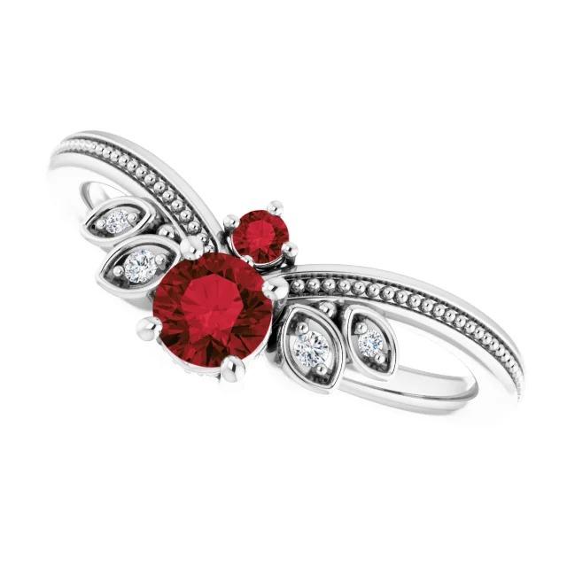 Bague Diamant Style Antique 1 Carat Millgrain Bijoux Gemme - HarryChadEnt.FR