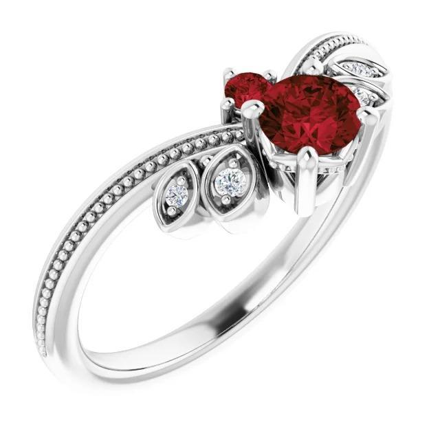Bague Diamant Style Antique 1 Carat Millgrain Bijoux Gemme - HarryChadEnt.FR