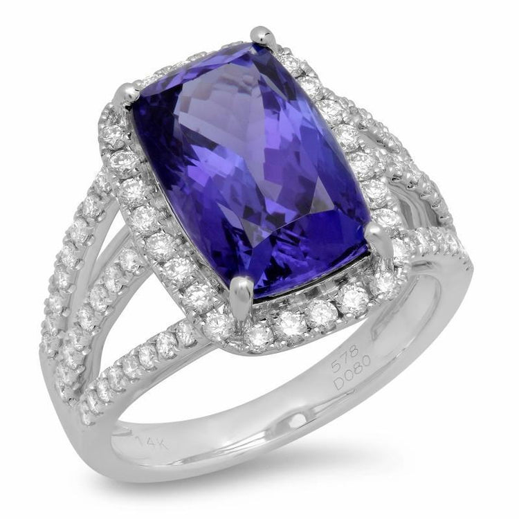Bague demi-éternité diamant 1.33 carats or jaune 14 carats - HarryChadEnt.FR