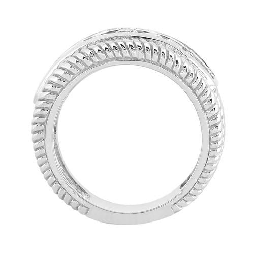 Bague anniversaire main droite diamant rond 2.50 carats - HarryChadEnt.FR