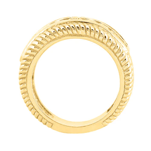 Bague anniversaire main droite diamant rond 2.50 carats