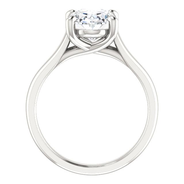 Bague de fiançailles solitaire 4 carats serti treillis femme bijoux - HarryChadEnt.FR