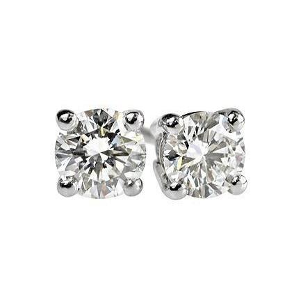 Boucles d'Oreilles Diamant 2 Carats