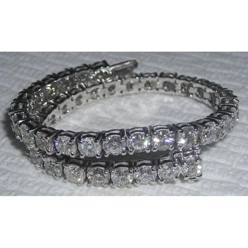 Bracelet Tennis 25 Pointer Diamant