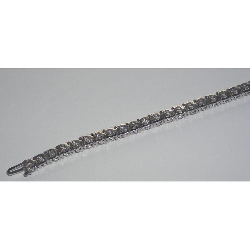 Bracelet Tennis Diamant 10 Carats Vs Bijoux Bracelet Or Blanc - HarryChadEnt.FR