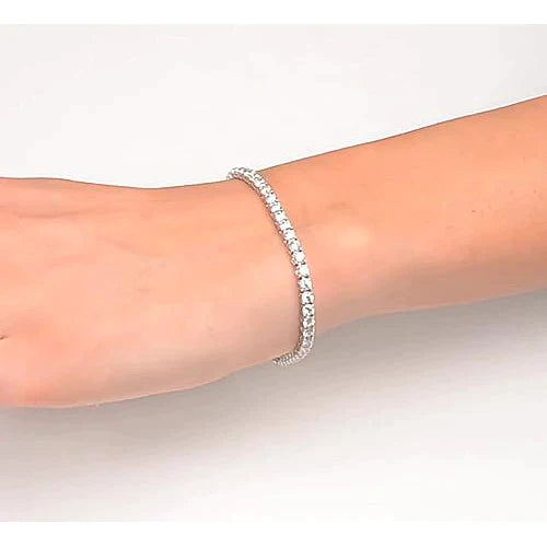 Bracelet Tennis Diamant 12 Carats