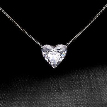 Collier Coeur Diamant