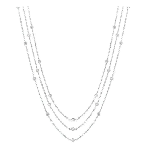 Collier Diamant 3 Rangs1