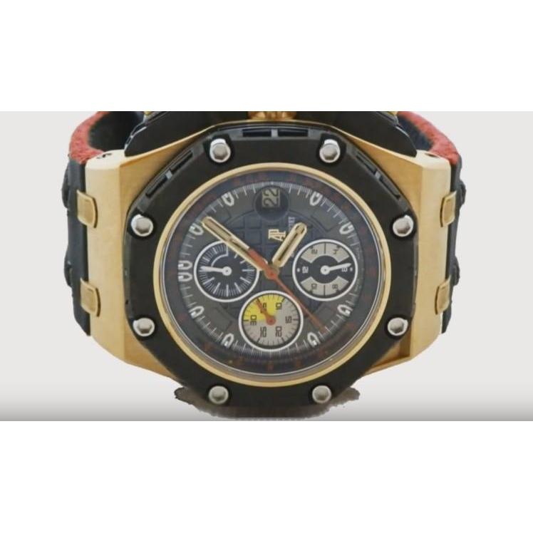 Or rose cadran noir Gents Ap Watch Royal Oak Offshore Grand Prix - HarryChadEnt.FR