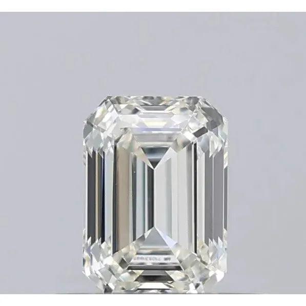 Taille à Degrés Émeraude Fine bague en Gold – vue principale