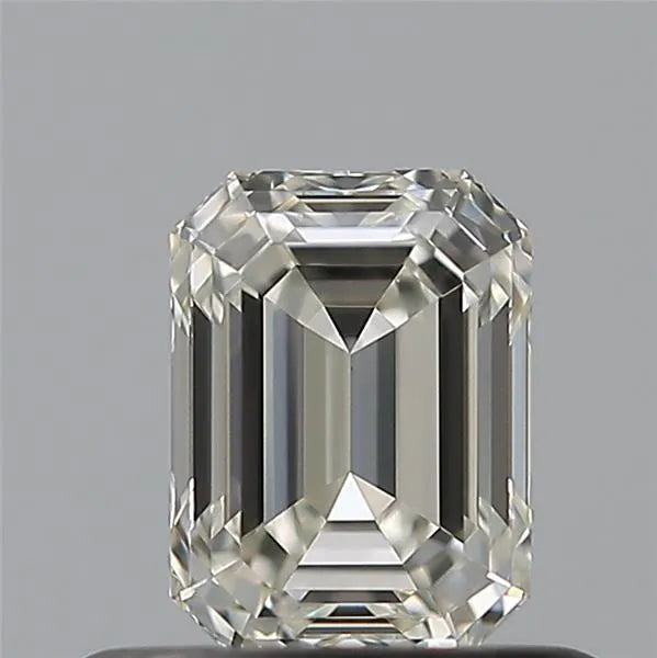 Émeraude Fine Taille Émeraude Diamond en Gold – vue principale