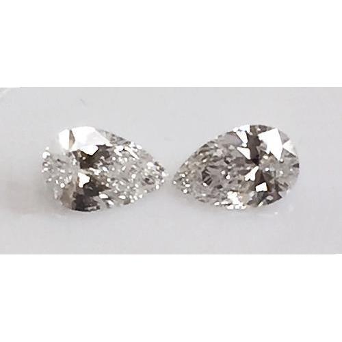 Diamants taille poire de 0,80 carat (non sertis)