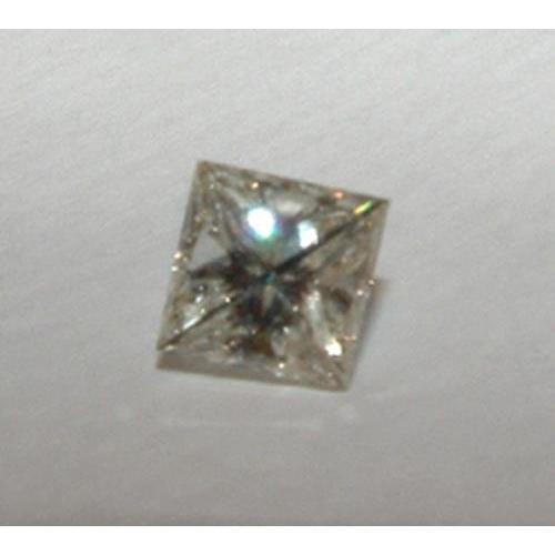 Diamant taille princesse de 0,90 carat, pureté F VS1