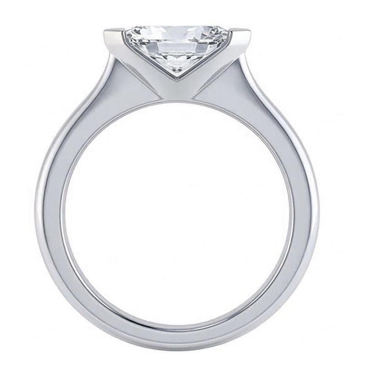 1.25 carat lunette sertie bague de mariage diamant taille marquise