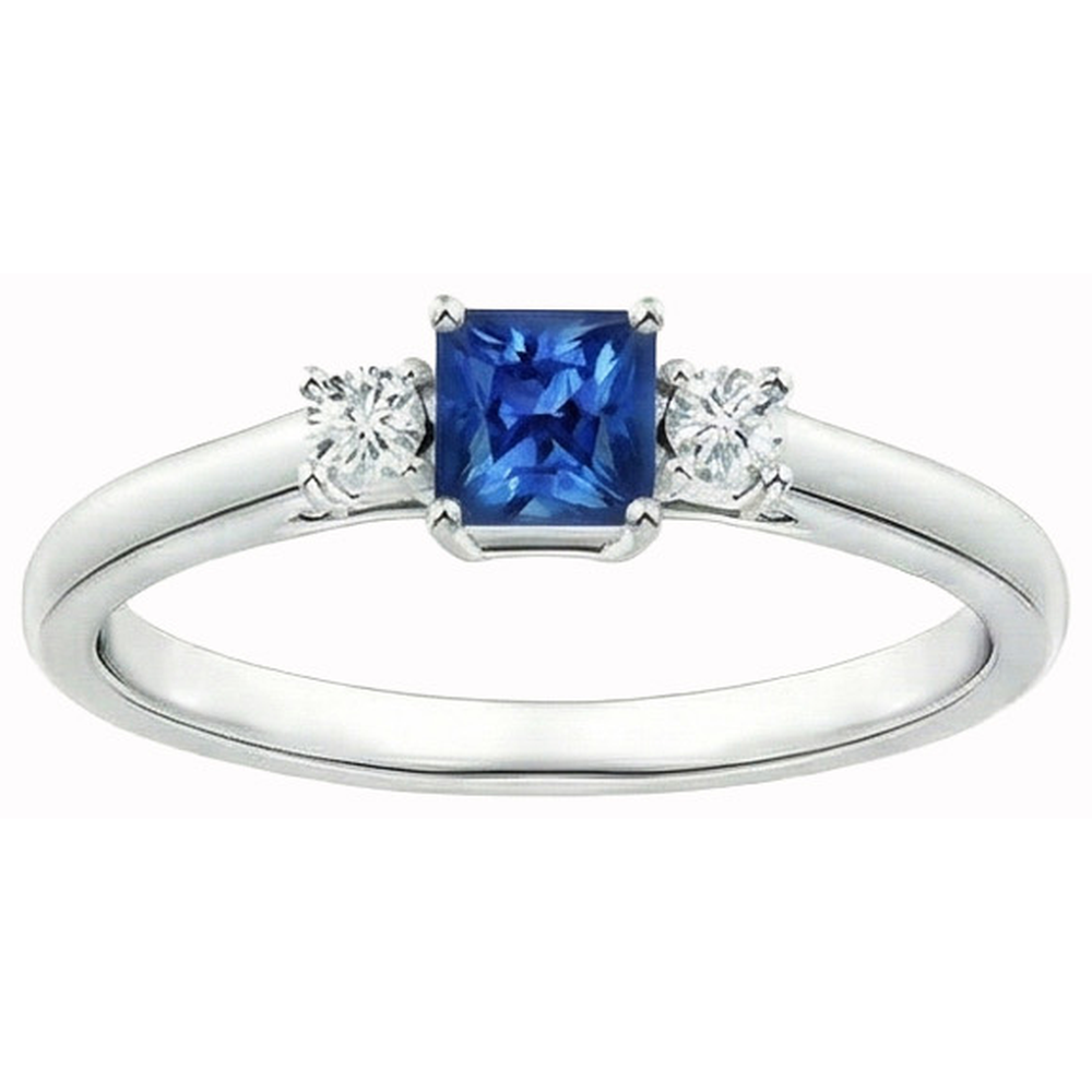 naturel diamant 1.65carats bague vue de dessus