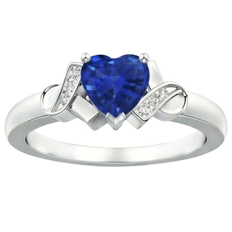 naturel heart diamant 1.80carats alliance angle de côté