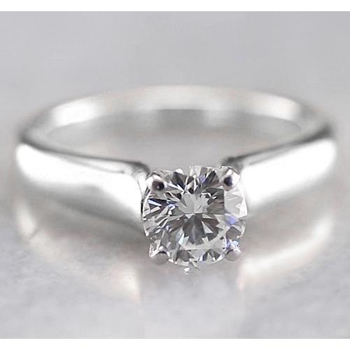 1 Carat Solitaire Réel Diamant Bague De Fiançailles Femme Bijoux Neuf