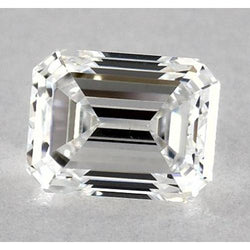 Émeraude naturelle de 1 carat, diamant non serti, couleur E, pureté VS1, très bonne taille