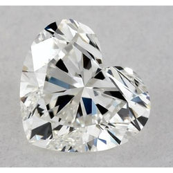 Diamant naturel en forme de cœur de 1 carat, extrait de la terre, taille VVS1 (très bonne qualité), taille non montée